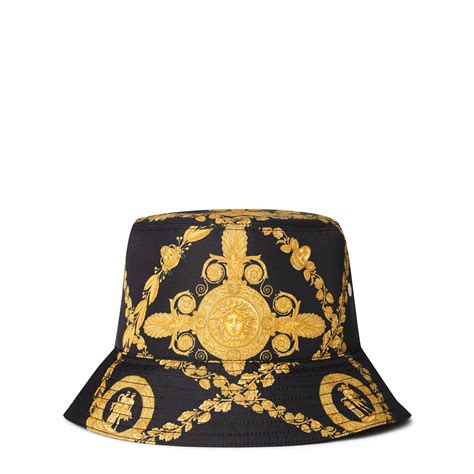 men's versace bucket hat|versace cowboy hat.